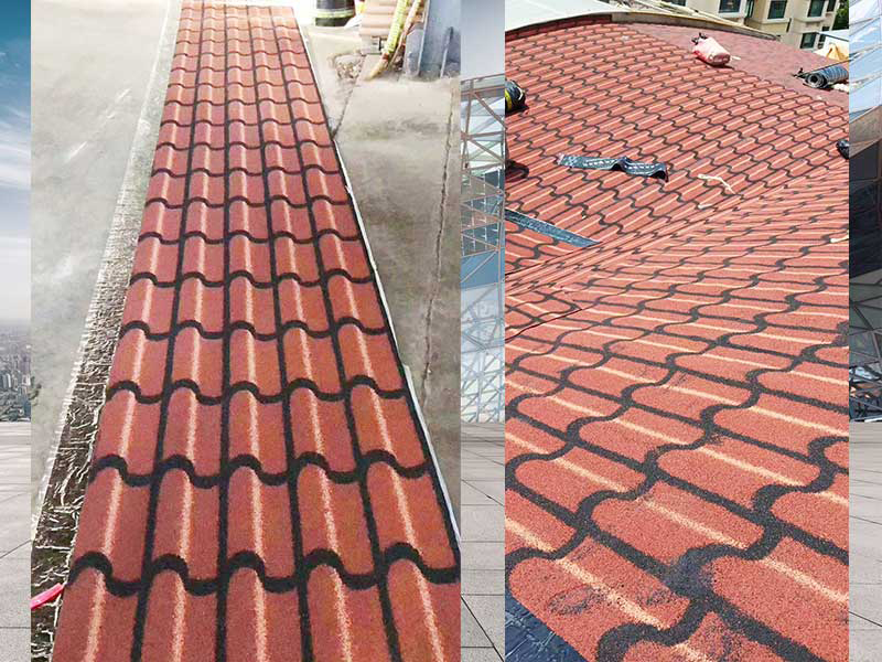 立体彩砂SBS防水卷材